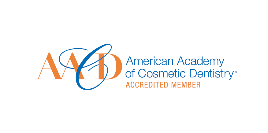 Logo for Accredited members of the American Academy of Cosmetic Dentistry